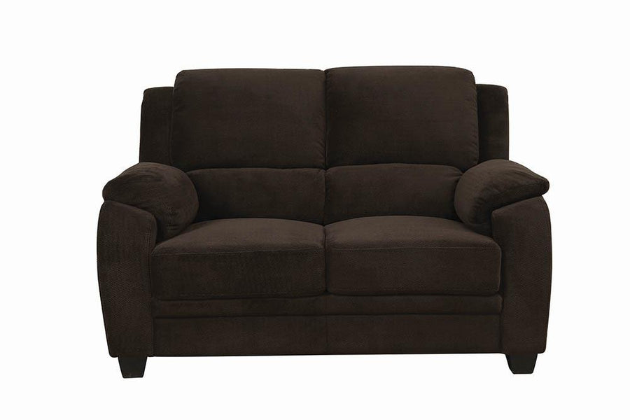 Northend Casual Chocolate Loveseat