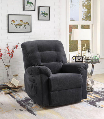 Charcoal Power Lift Recliner