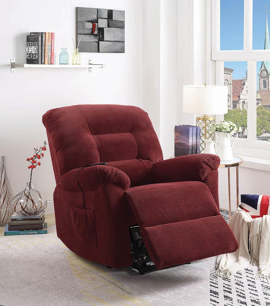 Brick Red Power Lift Recliner