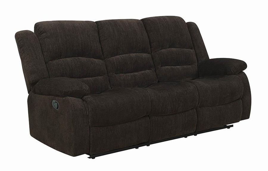 Gordon Chocolate Reclining Sofa