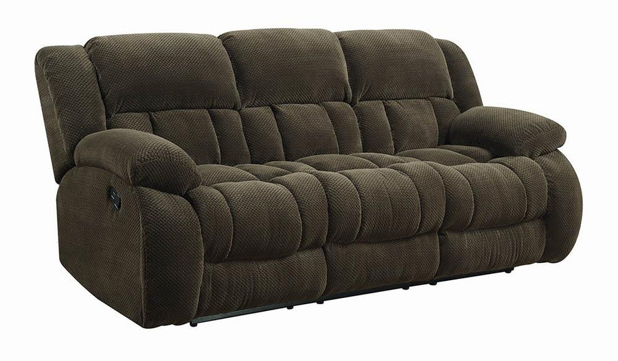 Weissman Brown Reclining Sofa