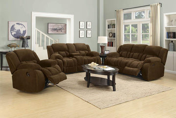 Weissman Brown Reclining Sofa