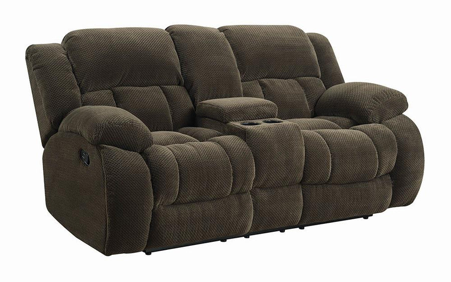 Weissman Brown Reclining Loveseat