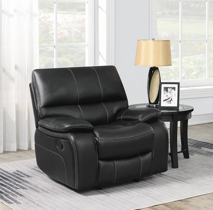 Willemse Black Glider Recliner