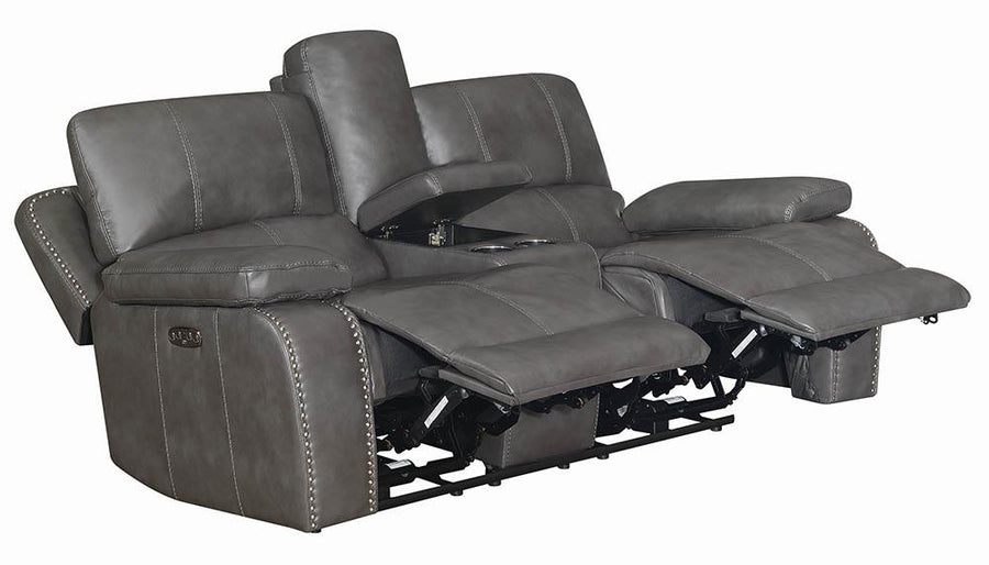 Ravenna Casual Charcoal Power^2  Loveseat