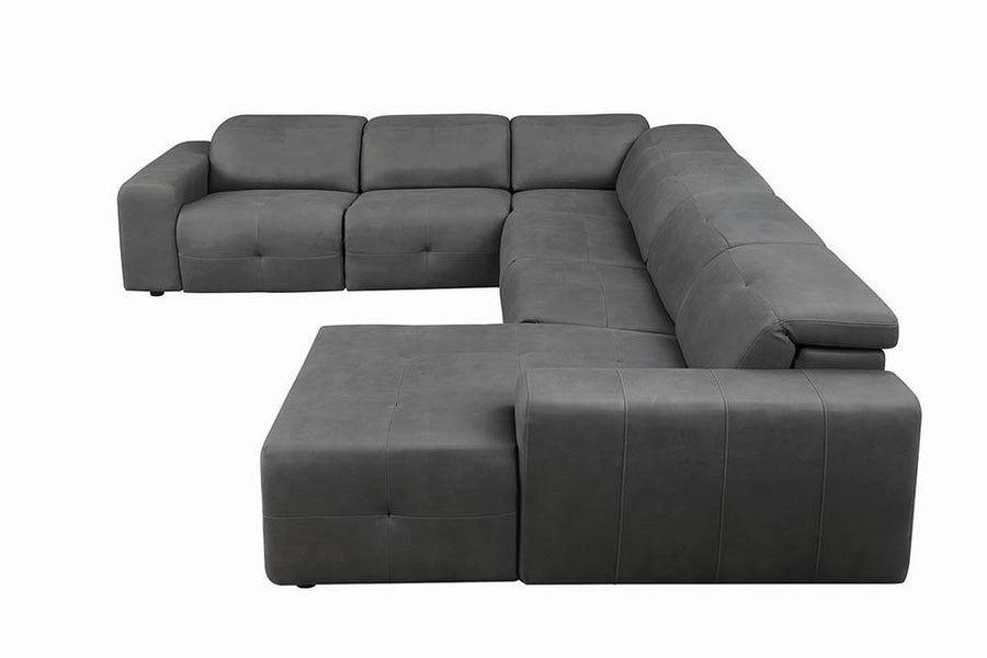 6 Pc Power Sectional