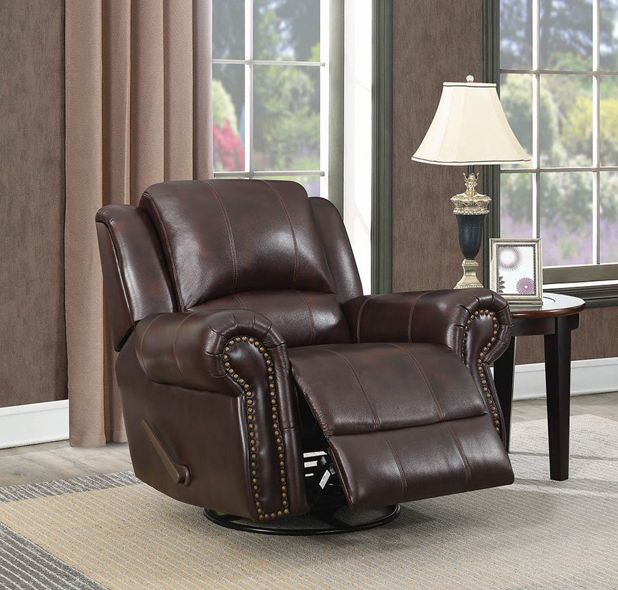 Sir Rawlinson Traditional Tobacco Glider Recliner