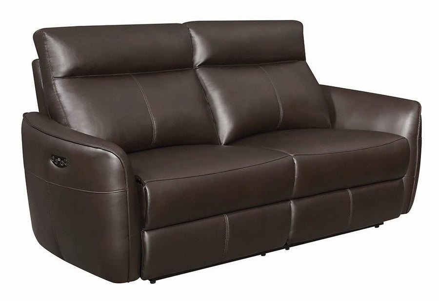 Scranton Casual Dark Brown Power^2 Sofa