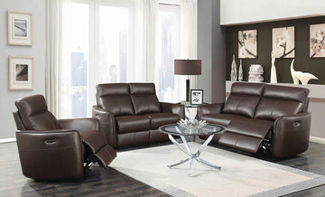 Scranton Casual Dark Brown Power^2 Sofa