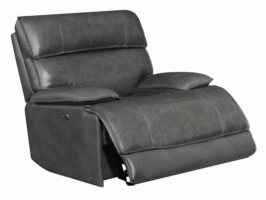 Standford Casual Charcoal Power Glider Recliner