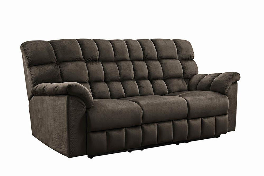 Atmore Casual Chocolate Motion Sofa