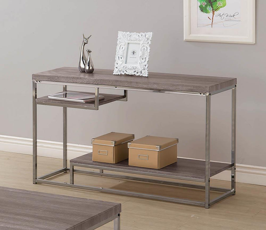 Modern Dark Grey Sofa Table