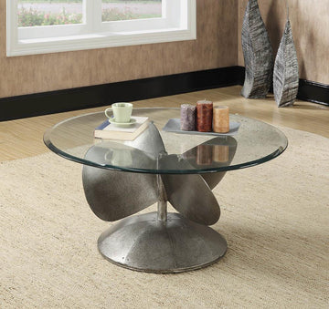 Industrial Grey Coffee Table