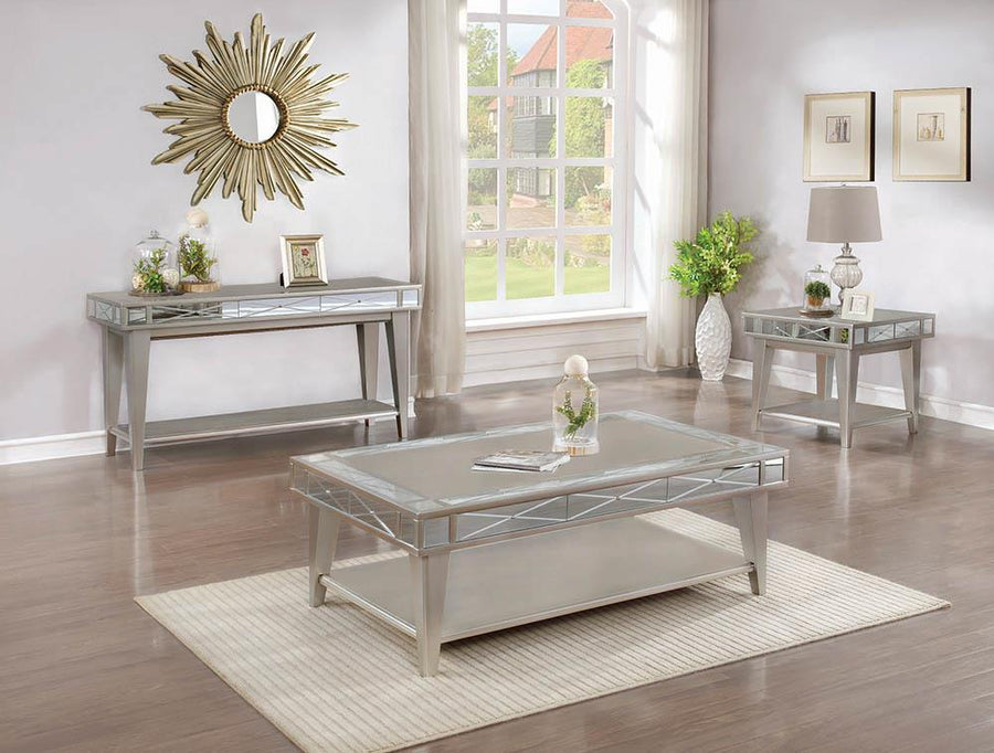 Bling Mirrored End Table