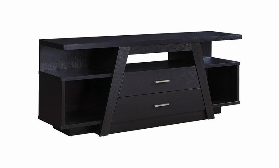 Contemporary Cappuccino TV Stand