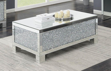 Contemporary Silver Coffee Table