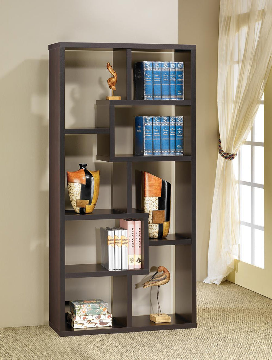 Casual Cappuccino Bookcase