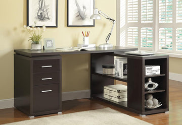 Yvette Cappuccino Executive Desk