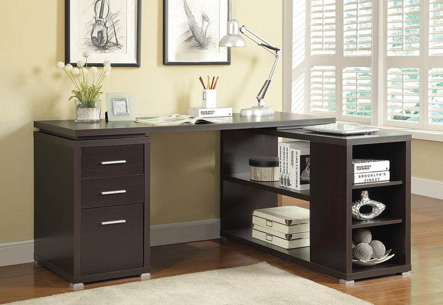 Yvette Cappuccino Executive Desk