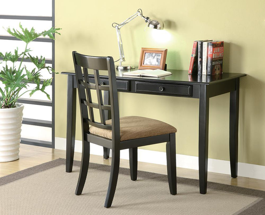 Casual Black Desk Set