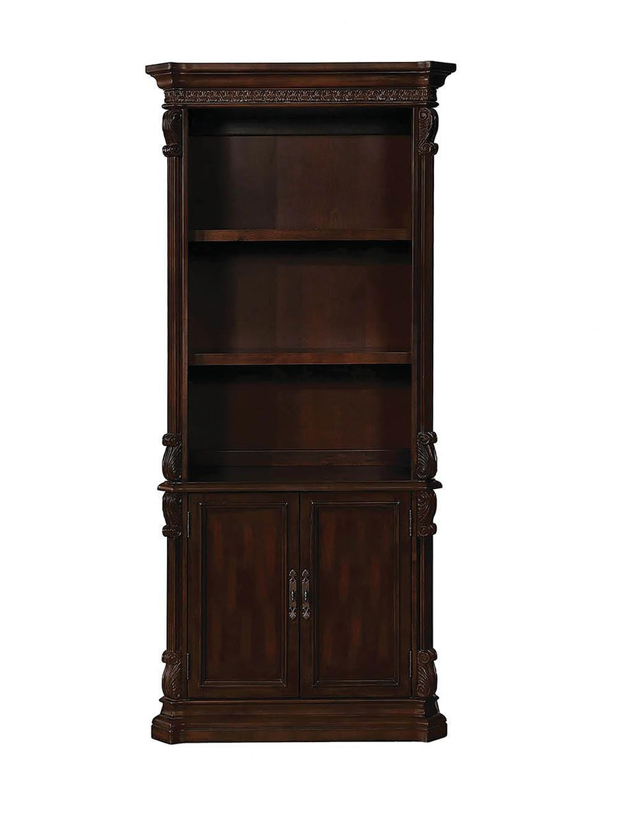 Tucker Rich Brown Bookcase