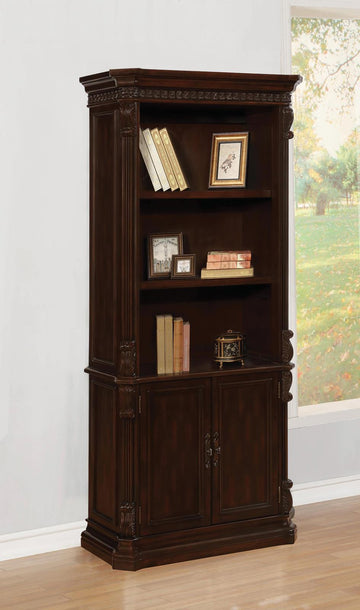 Tucker Rich Brown Bookcase