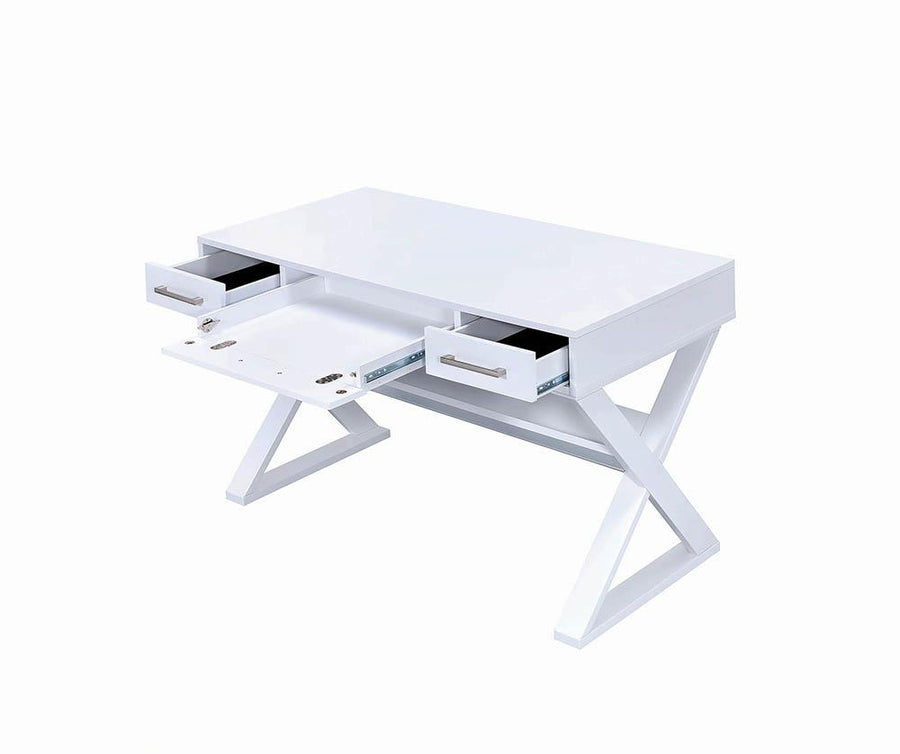 Casual White Writing Desk