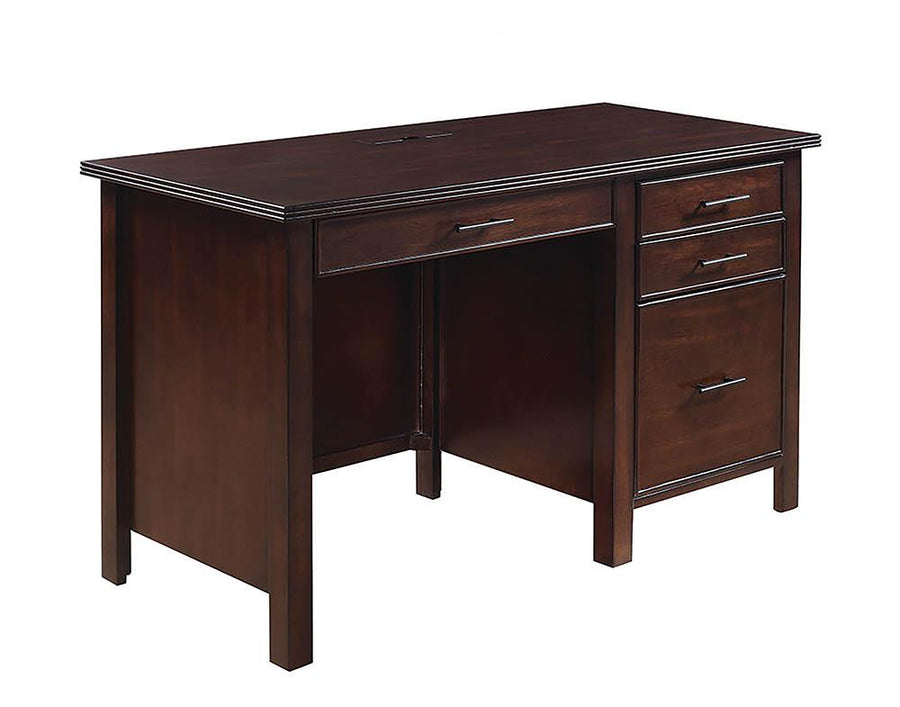 Traditional Red Brown Writing Desk