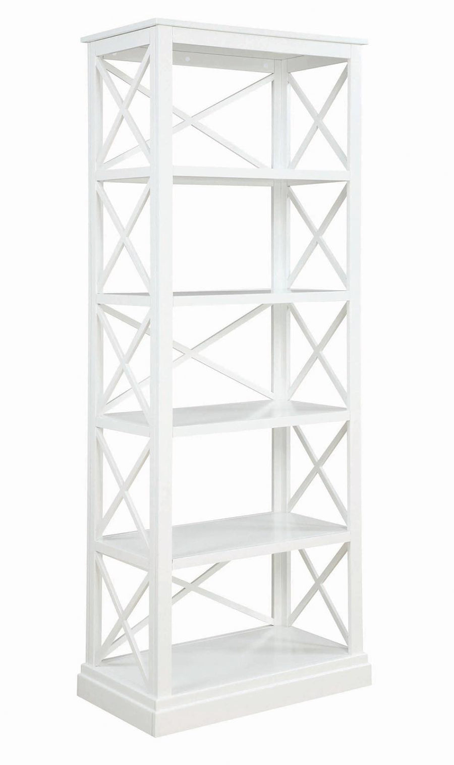 Johansson Antique White Bookcase