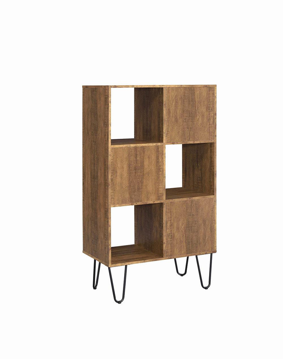 Sheeran Rustic Amber Bookcase