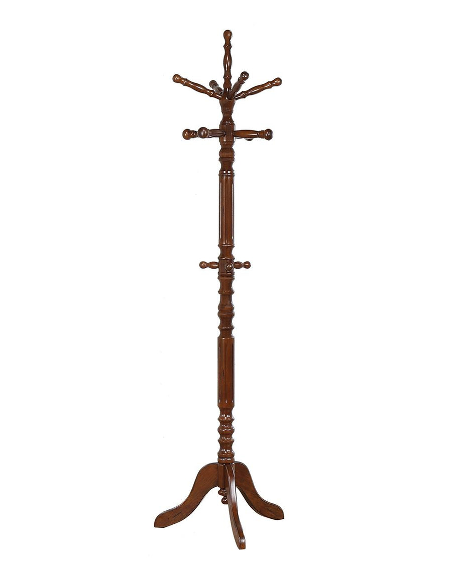 Traditional Cappuccino Coat Rack