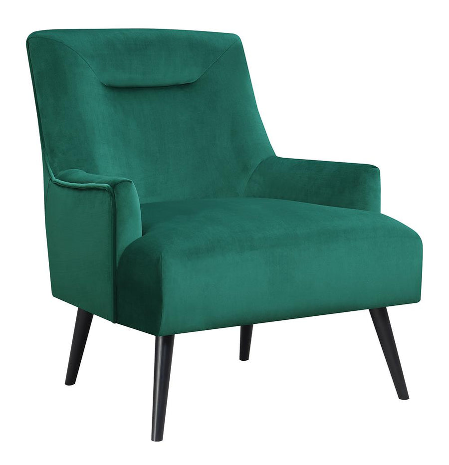 Mid-Century Modern Green Accent Chair