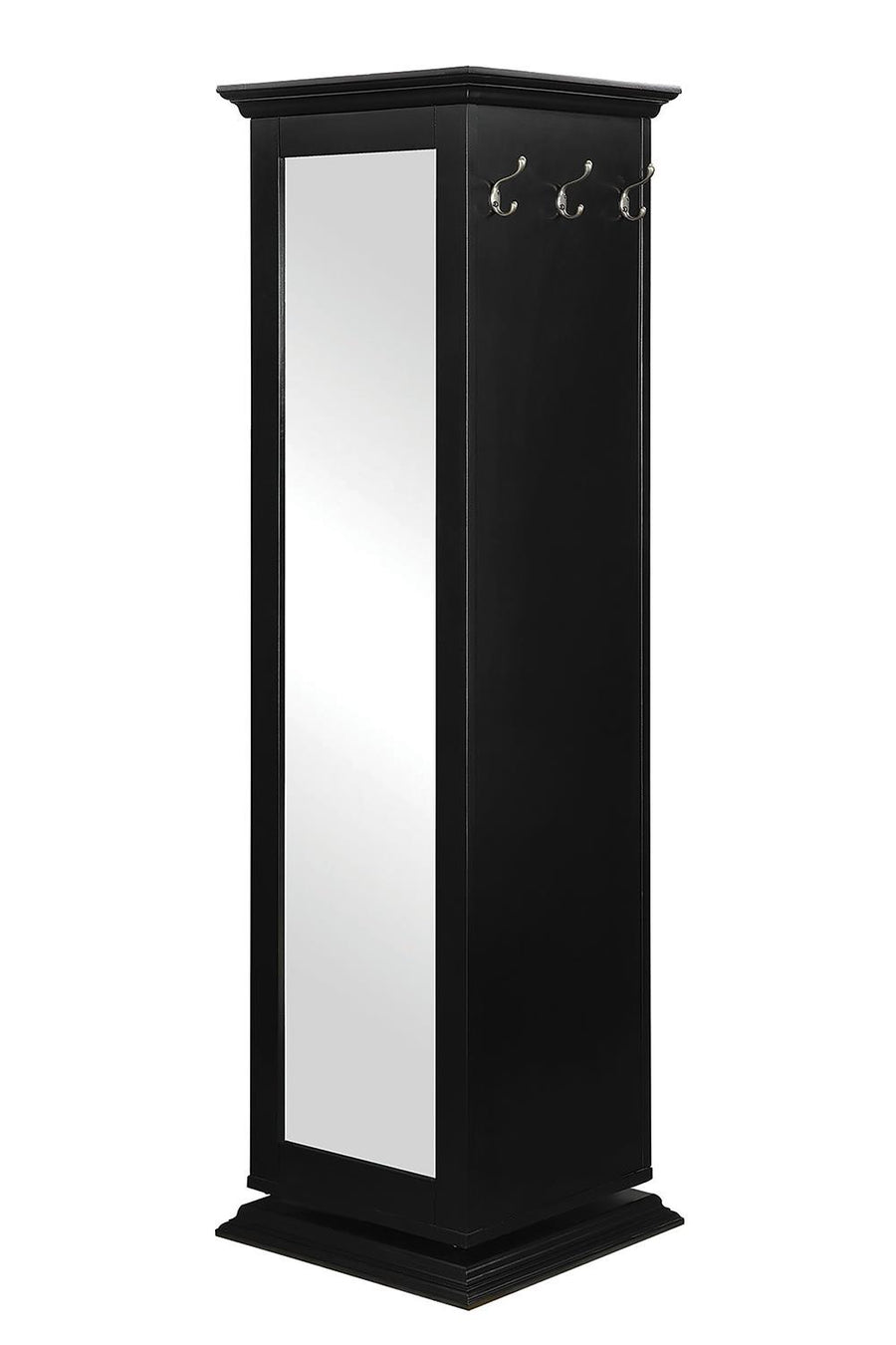 Casual Black Accent Cabinet