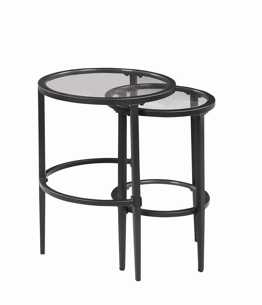 Matte Black Nesting Table