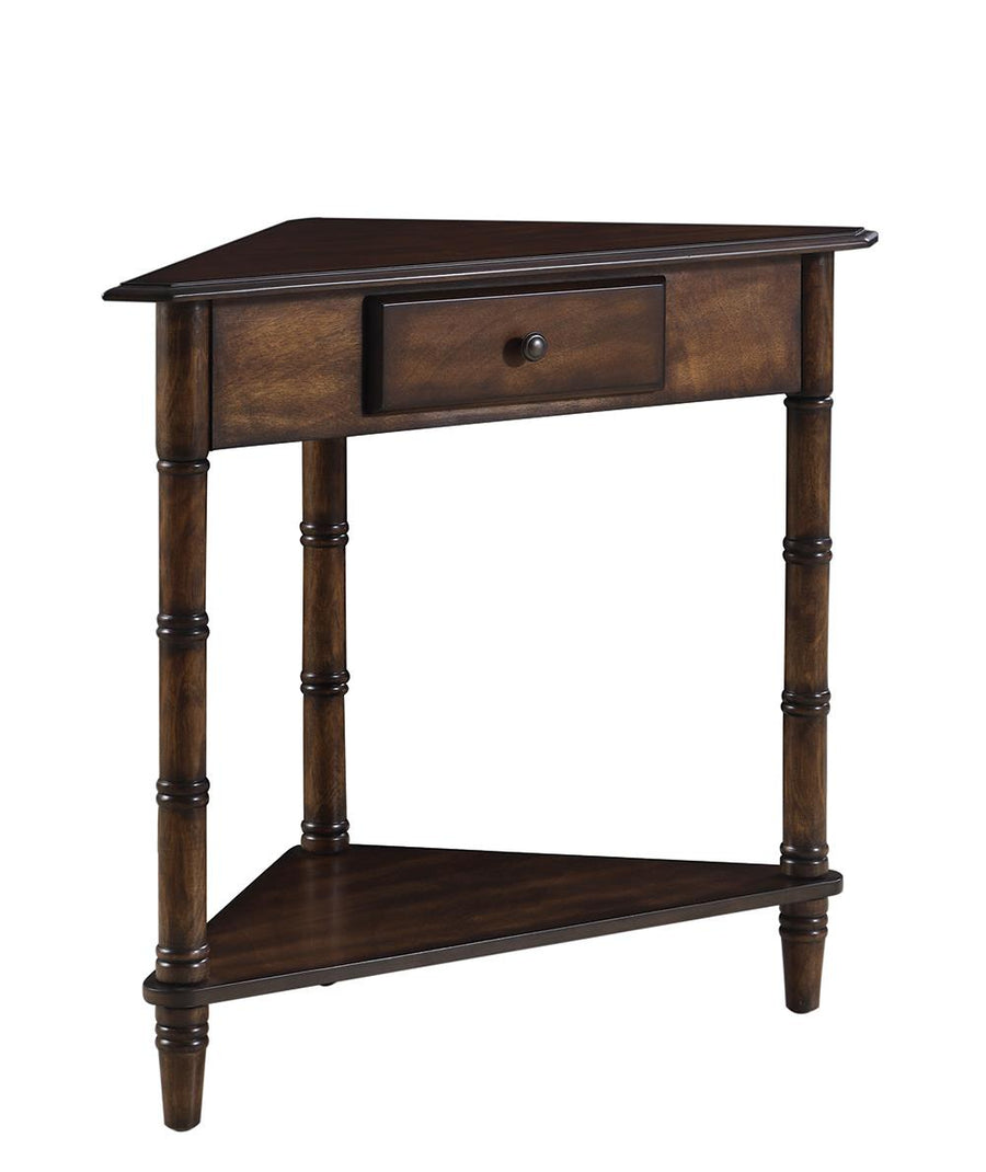 Cherry Corner Accent Table