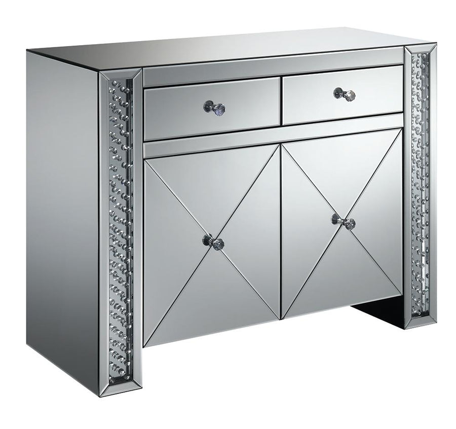 Contemporary Silver Cabinet