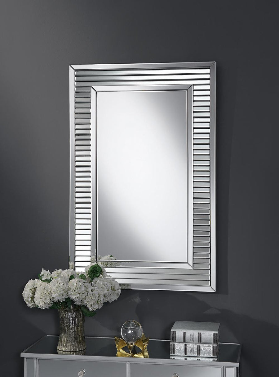 Silver Wall Mirror