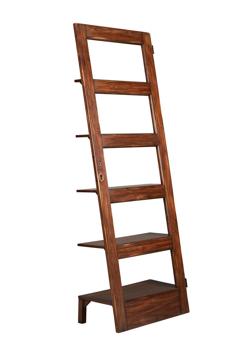 Rustic Antique Brown Etagere