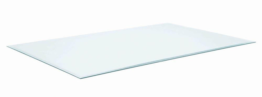 Beveled Tempered Safety Glass Top